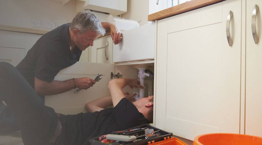 Professional burst pipe repair services in Dodson, TX